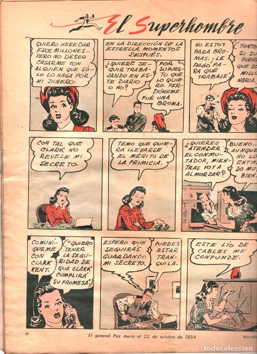 Libros de segunda mano: 1950 BILLIKEN # 1595 SUPERMAN SUPERHOMBRE BATUQUE RED KID AVENTURAS DE PABLO CARTER DIXIE JIM
