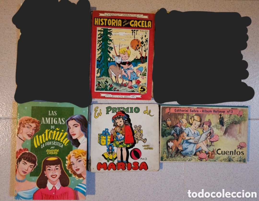 Second hand books: Lote 4 libros cuentos infantiles antiguos