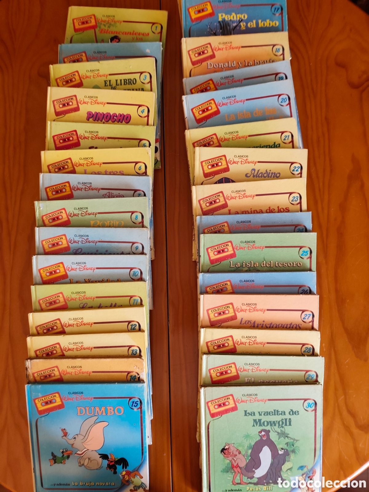 Libros de segunda mano: Colecci&oacute;n de cuentos de waly Disney