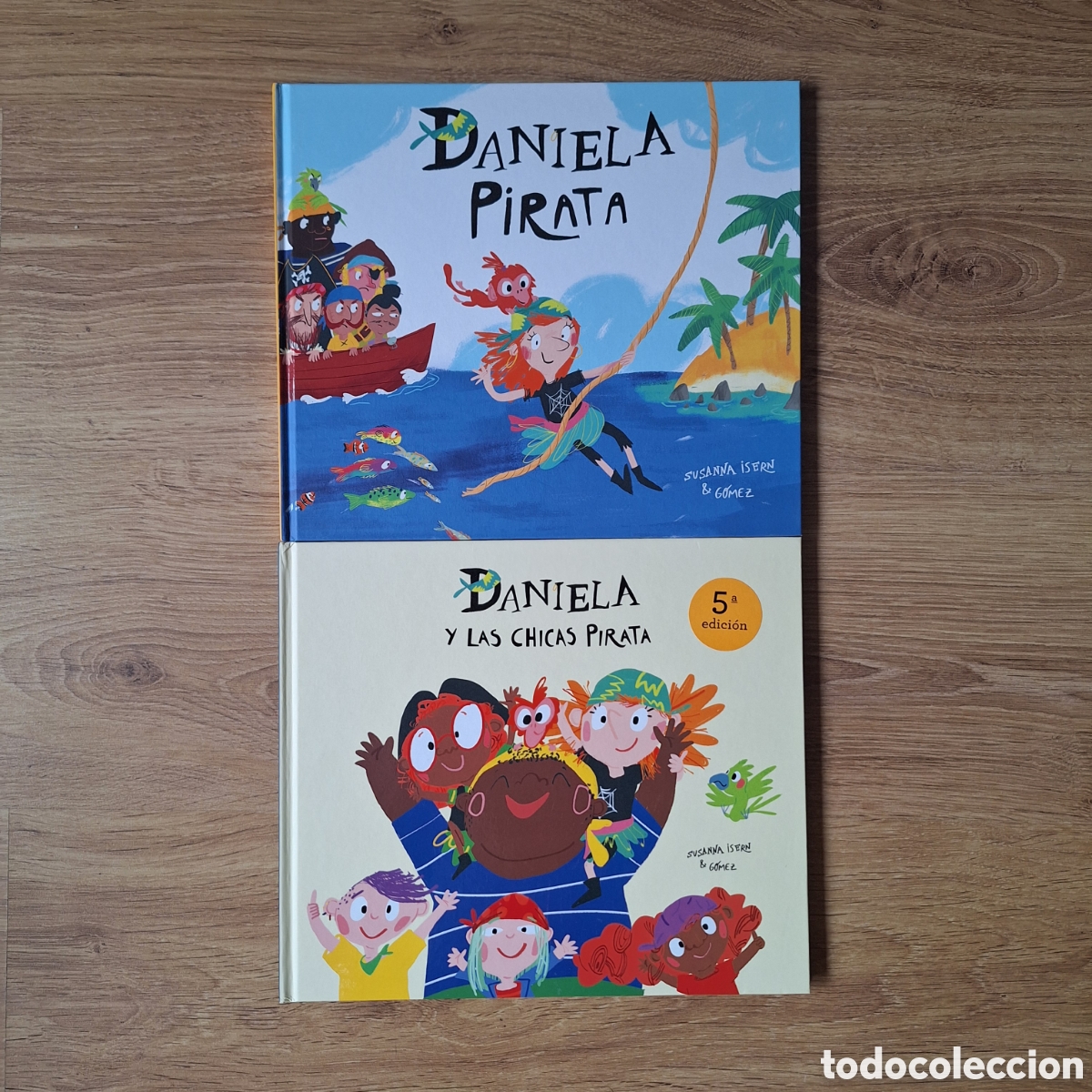 Libros de segunda mano: Daniela Pirata y Daniela y las chicas pirata - Susana Isern & G&oacute;mez
