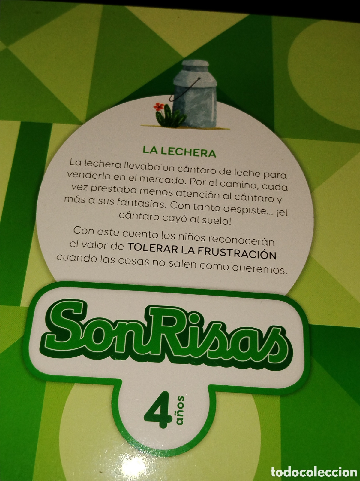 Libros de segunda mano: La lechera. SM. Sonrisas - Foto 2