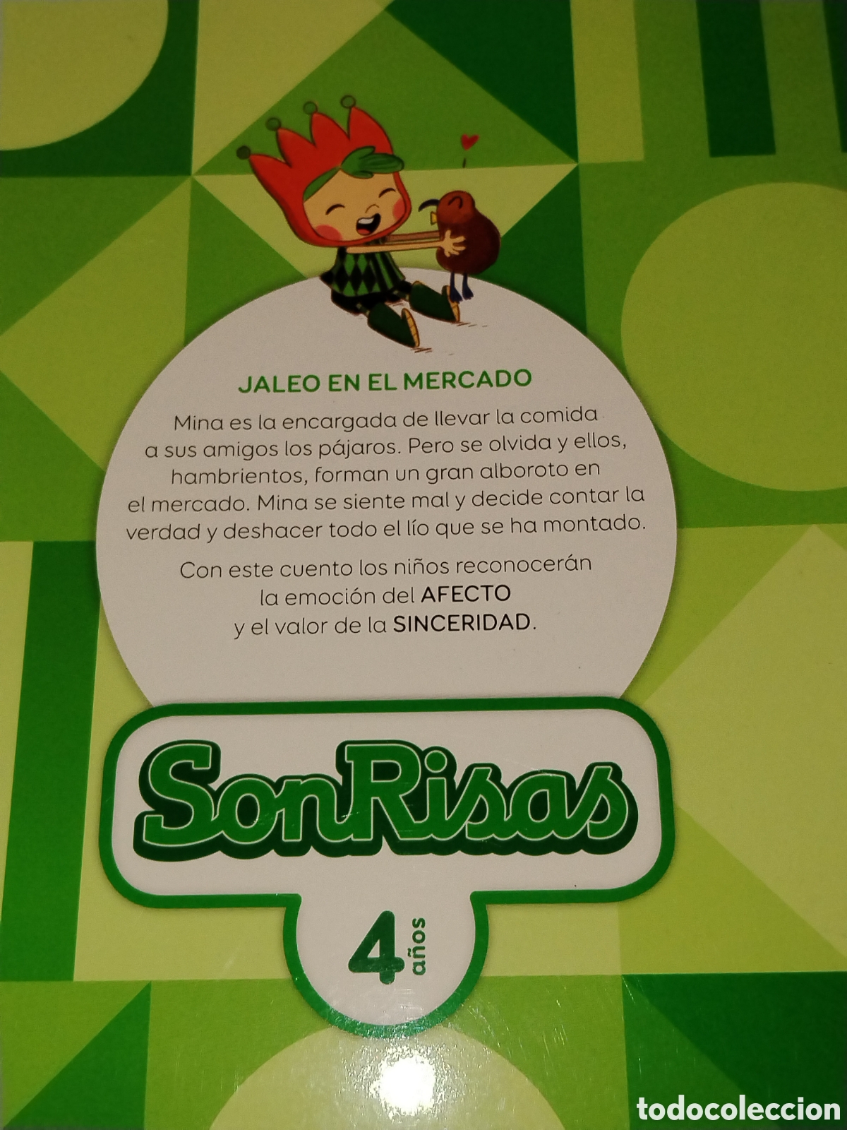 Libros de segunda mano: Jaleo en el mercado. SM. Sonrisas - Foto 2