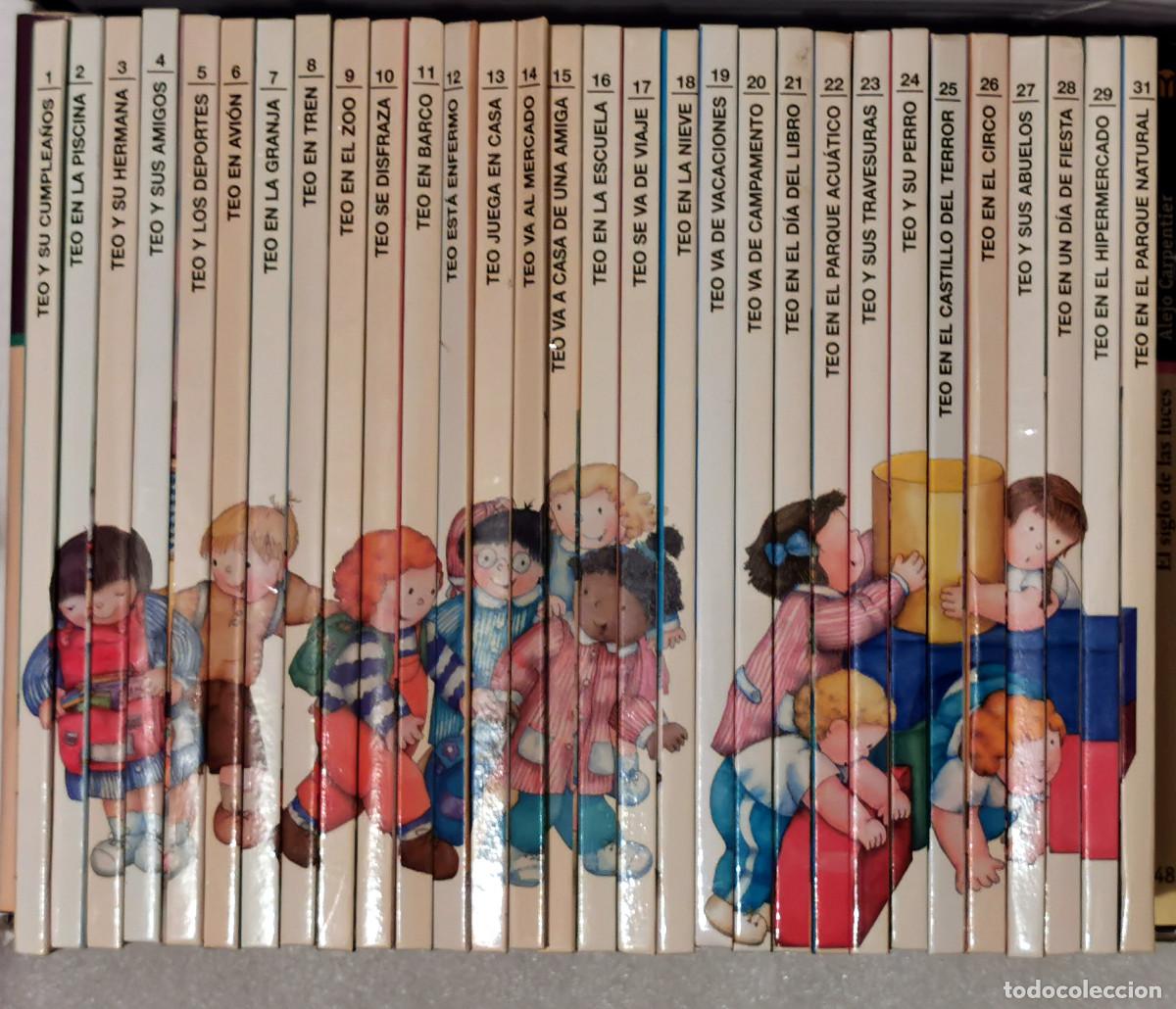 Libros de segunda mano: VIOLETA DENOU. COLECCI&Oacute;N COMPLETA TEO DESCUBRE EL MUNDO. 31 TOMOS - EL PA&Iacute;S