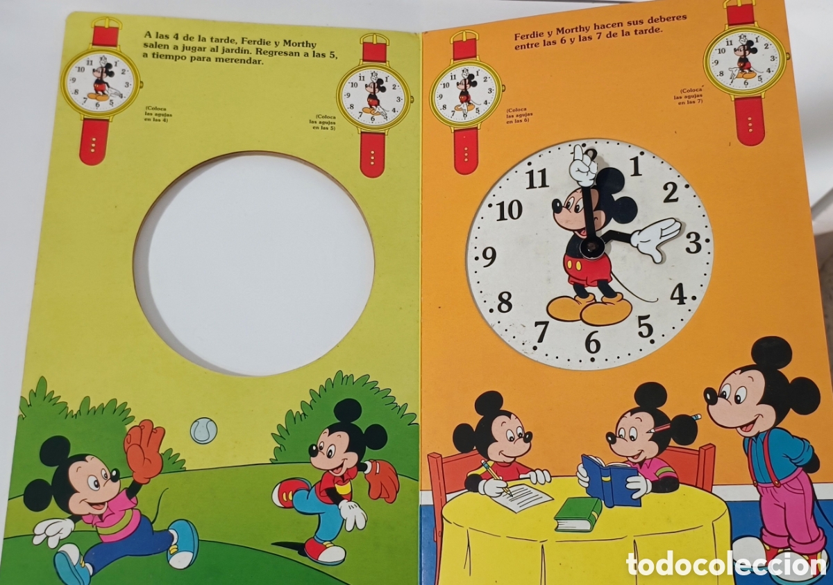 Libros de segunda mano: El reloj de Mickey Disney - Foto 2