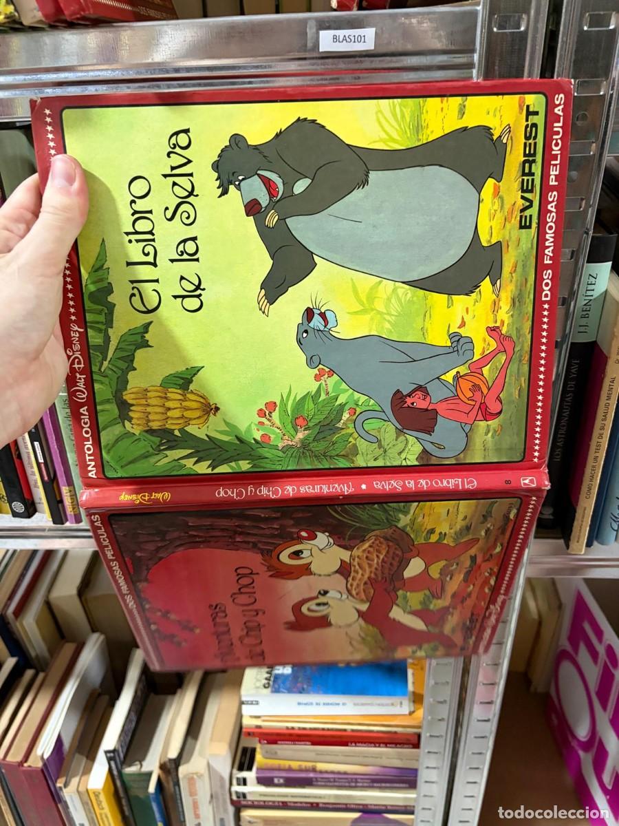 Libros de segunda mano: BLAS101 Walt Disney El libro de la selva y Chip y Chop
