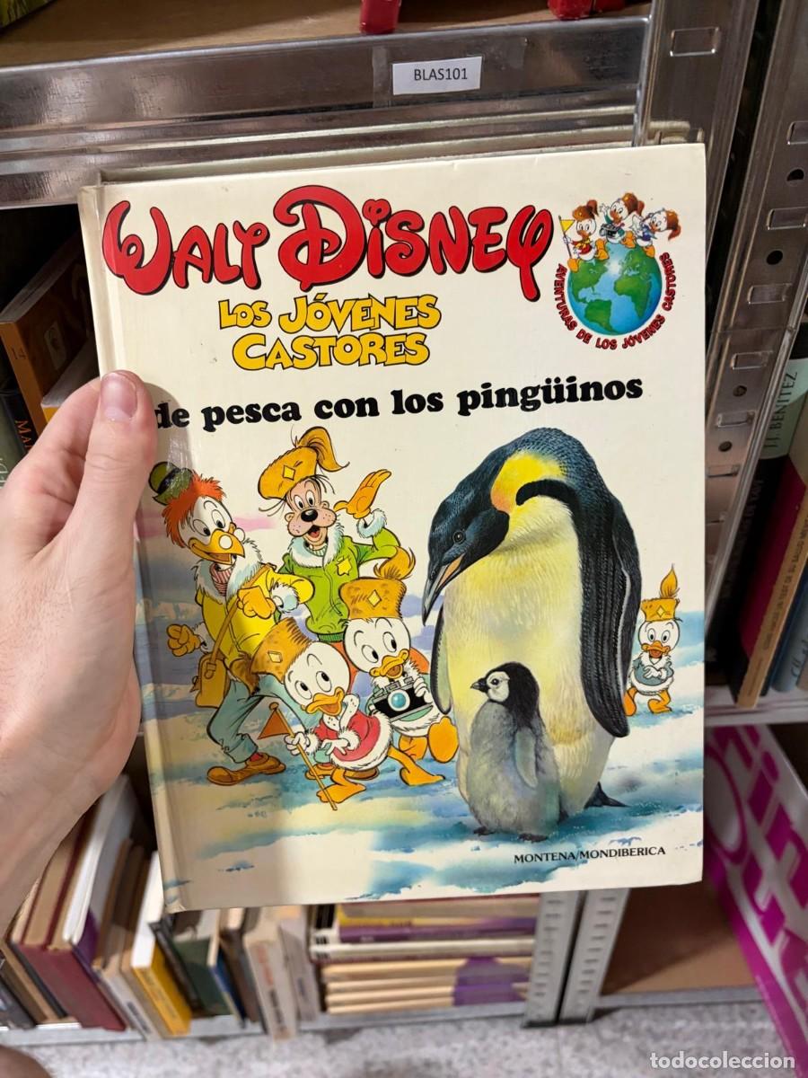 Libros de segunda mano: BLAS101 &mdash; Walt Disney &mdash; Los J&oacute;venes Castores: de pesca con los ping&uuml;inos &mdash; Montena/Mondib&eacute;rica