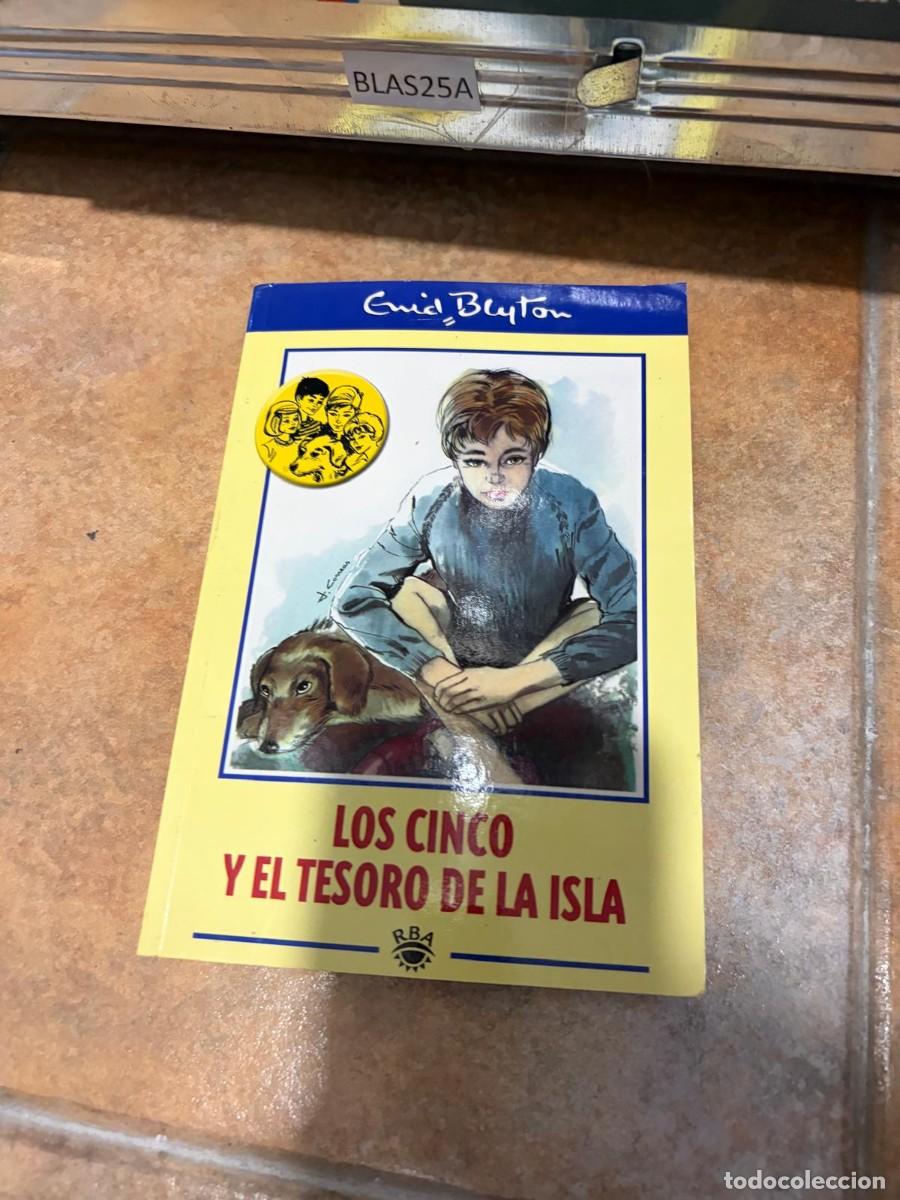 Libros de segunda mano: BLAS25A Enid Blyton &mdash; Los Cinco y el tesoro de la isla &mdash; RBA
