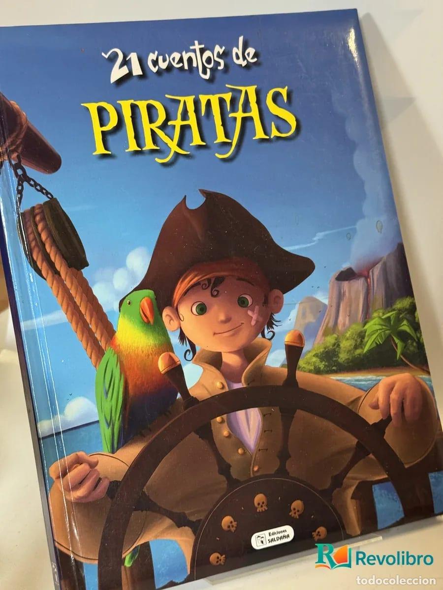 Libros de segunda mano: 21 cuentos de piratas - desconocido