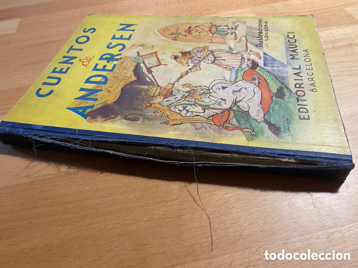 Libros de segunda mano: Cuentos de Andersen. Dibujos de Longoria. Ed. Maucci. 194? - Foto 5