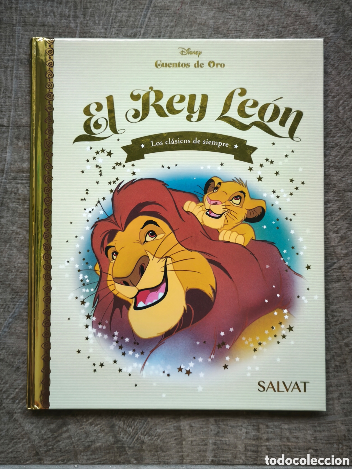 Libri di seconda mano: El Rey Le&oacute;n - Disney Cuentos de Oro (Salvat)