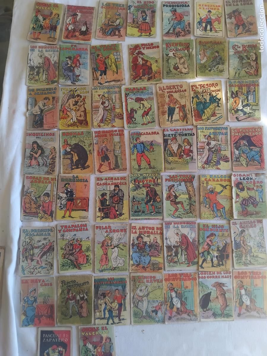 Libros de segunda mano: LOTE DE 51 CUENTOS DE CALLEJA.
