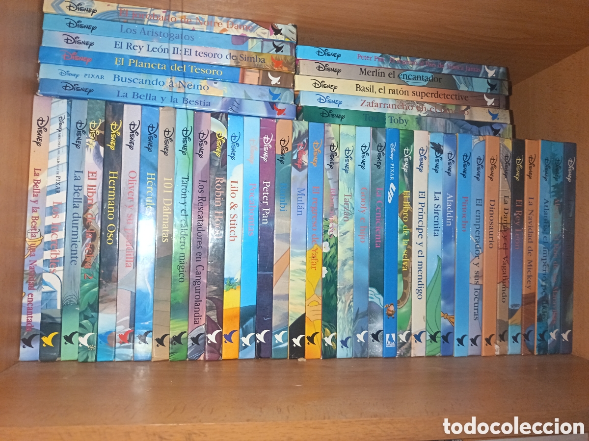 Libros de segunda mano: Colecci&oacute;n libros disney pasta dura