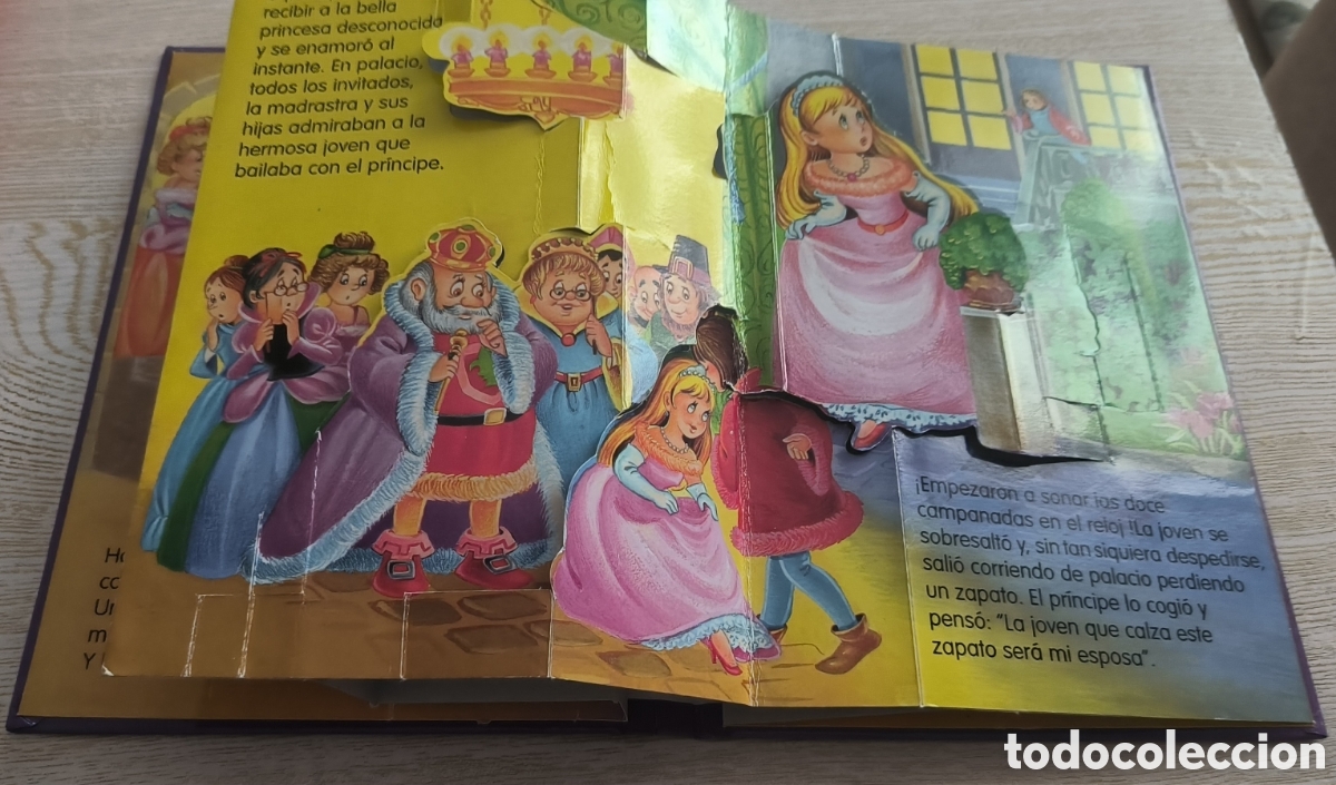 Libros de segunda mano: Cenicienta cuento pop-up - Foto 3