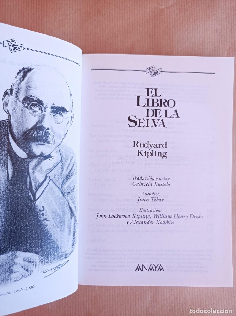 Libros de segunda mano: EL LIBRO DE LA SELVA COLECCI&Oacute;N TUS LIBROS EDICIONES ANAYA - Foto 13
