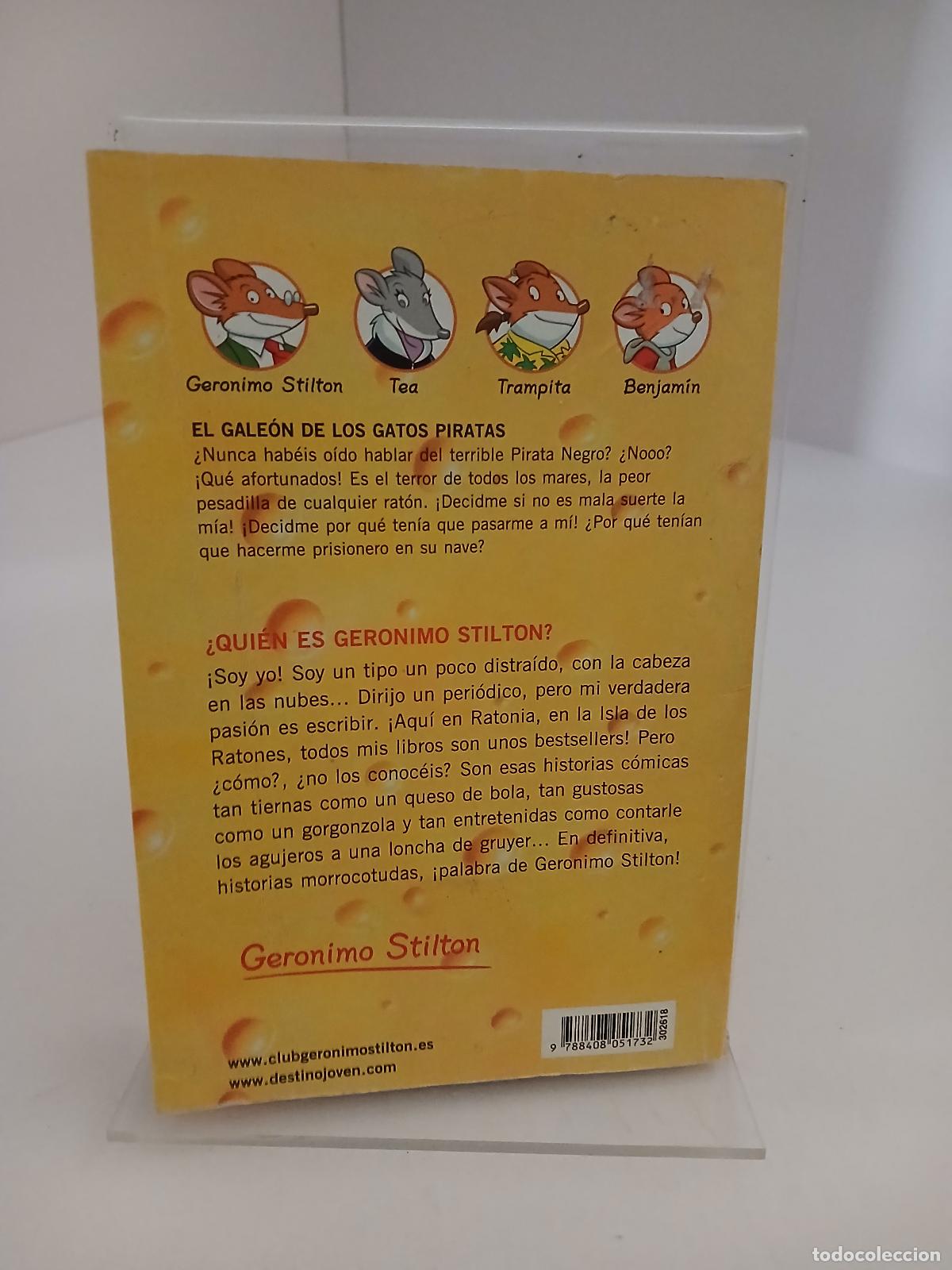 Libros de segunda mano: El Galeon de los Gatos Piratas - Geronimo Stilton - Foto 2