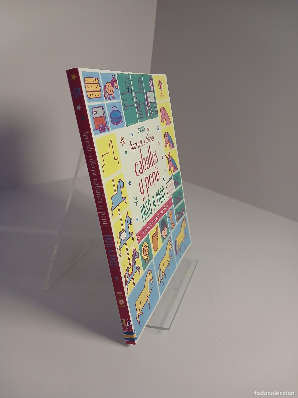 Libros de segunda mano: Aprende a dibujar caballos y ponis paso a paso - Fiona Watt