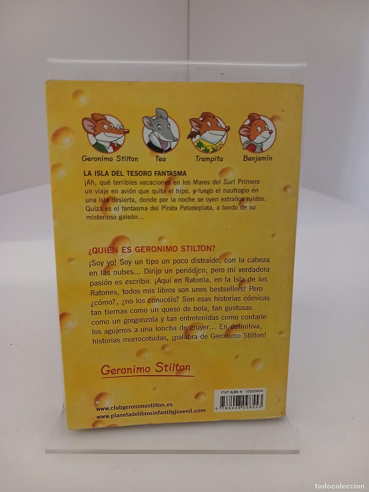 Libros de segunda mano: La isla del tesoro fantasma Geronimo Stilton 42 - Geronimo Stilton - Foto 2