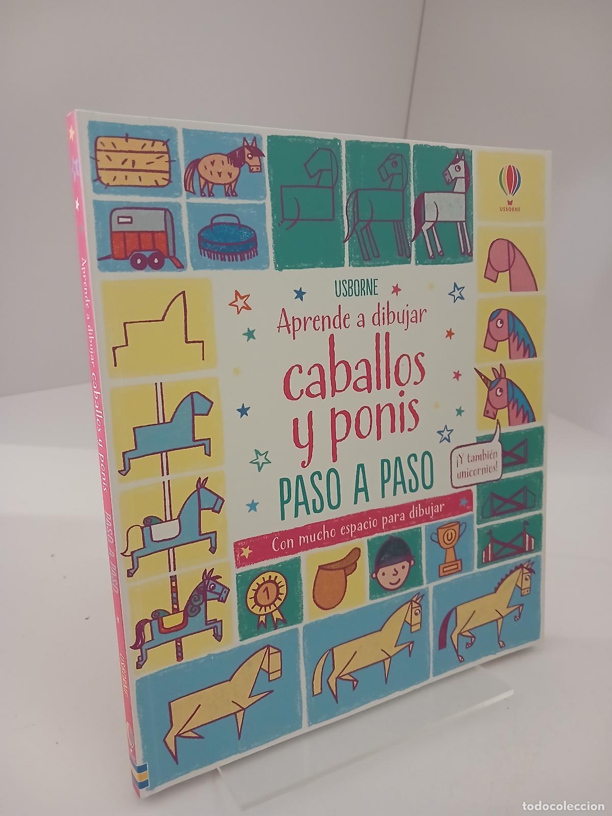 Libros de segunda mano: Aprende a dibujar caballos y ponis paso a paso - Fiona Watt