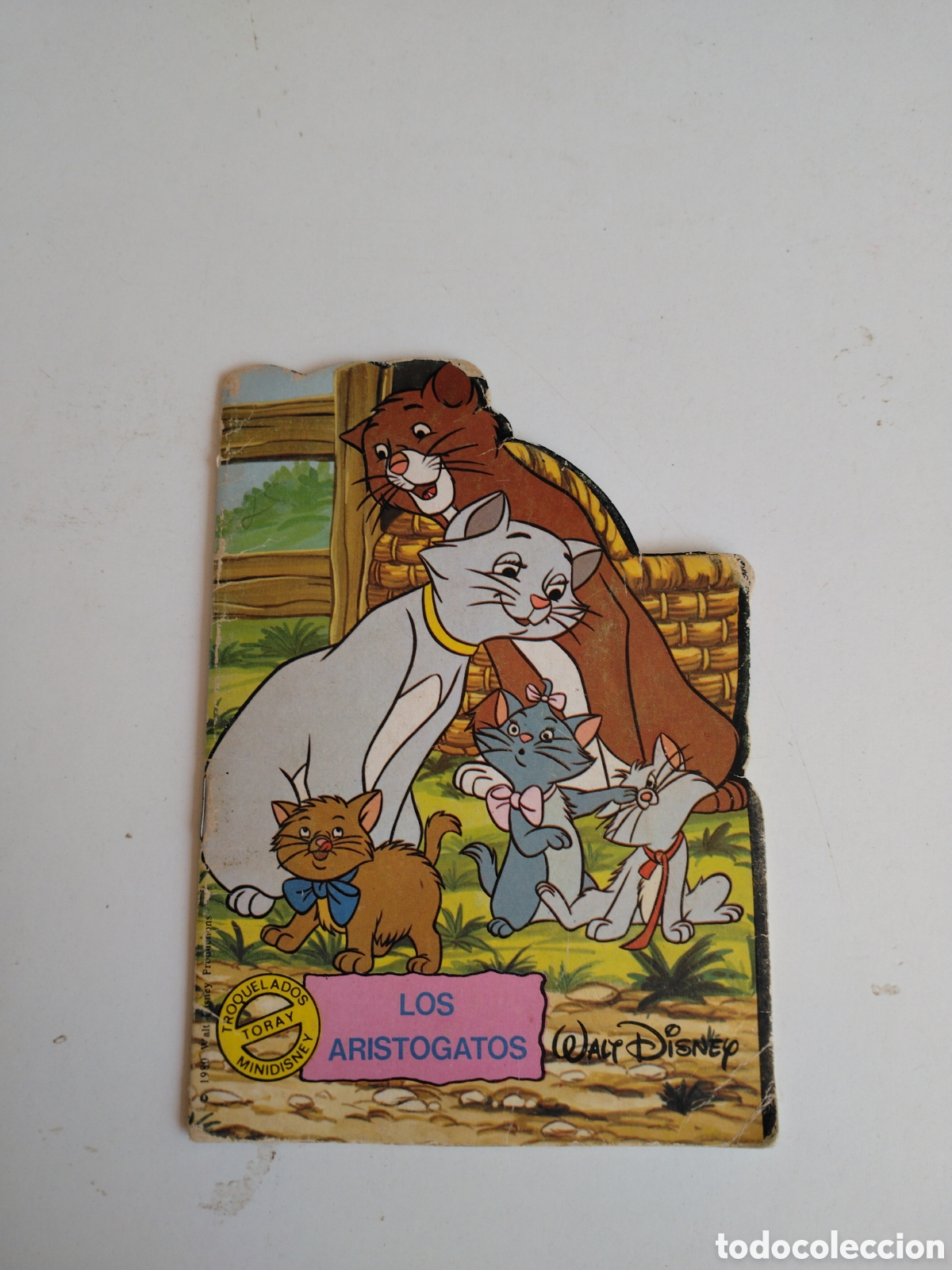 Second hand books: LOS ARISTOGATOS - MINI TROQUELADO TORAY N&ordm; 16 - DISNEY / EDICIONES TORAY 1980.