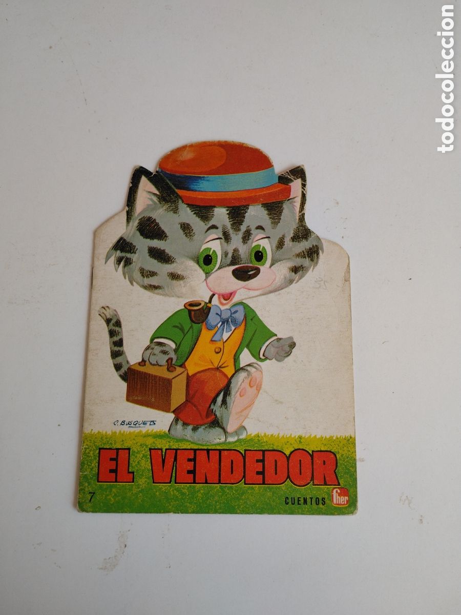 Libri di seconda mano: EL VENDEDOR - CUENTO TROQUELADO -COLECCI&Oacute;N TIO VIVO N&ordm; 7 - EDITORIAL FHER 1981.
