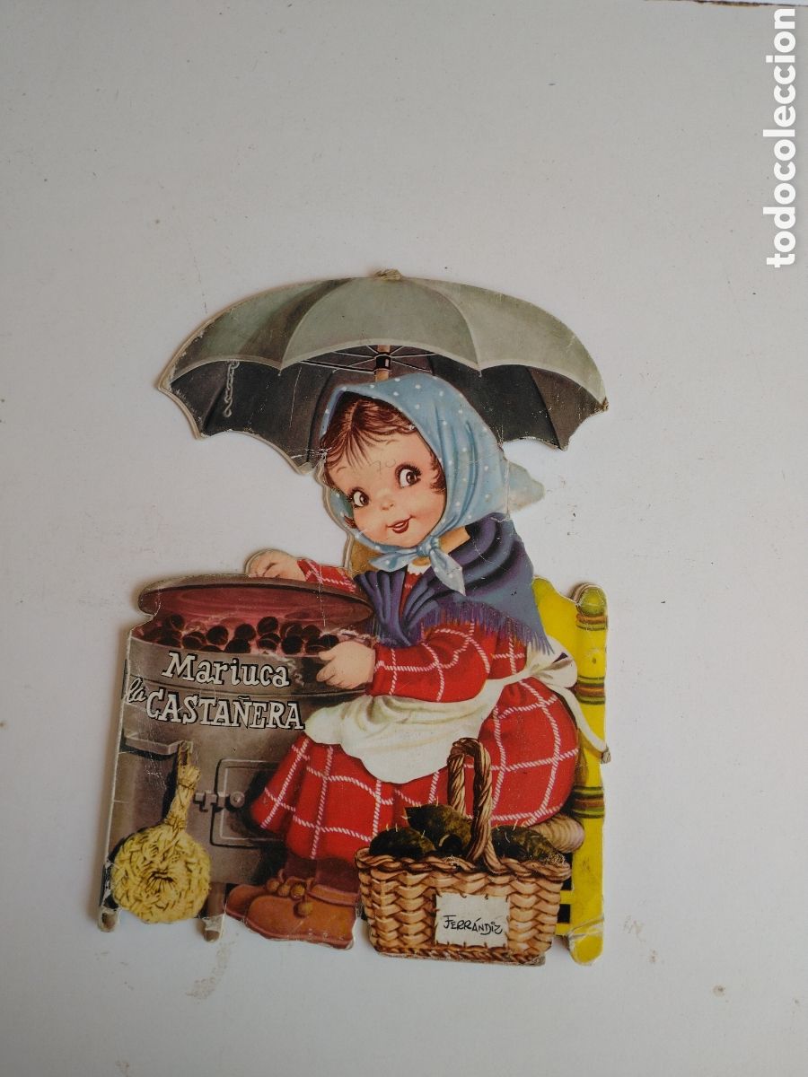 Second hand books: CUENTO TROQUELADO - MARIUCA LA CASTA&Ntilde;ERA - FERRANDIZ - EDITORIAL VILCAR 1980.