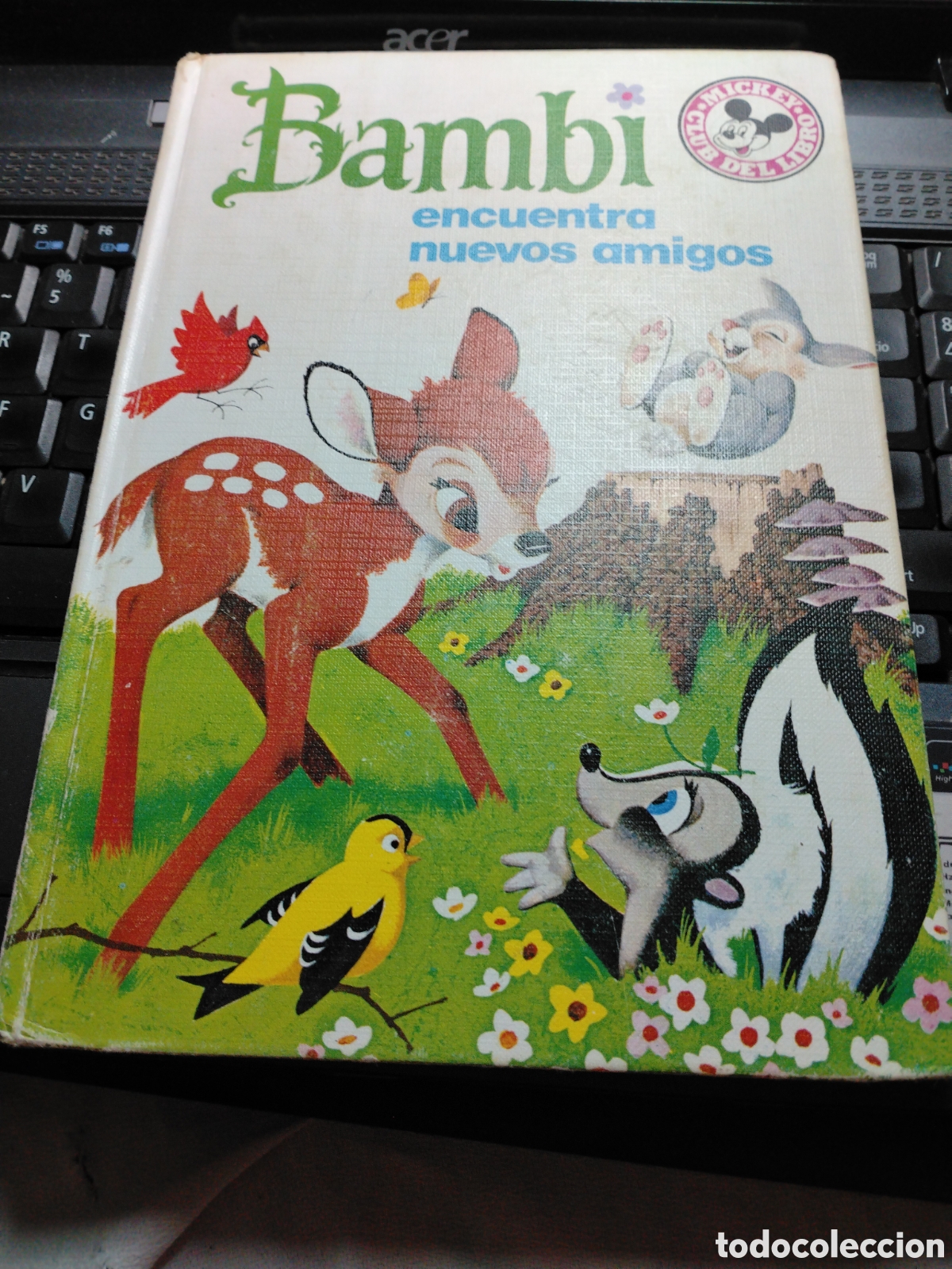Libros de segunda mano: BAMBI ENCUENTRA NUEVOS AMIGOS - WALT DISNEY - CLUB INTERNACIONAL DEL LIBRO 1983.