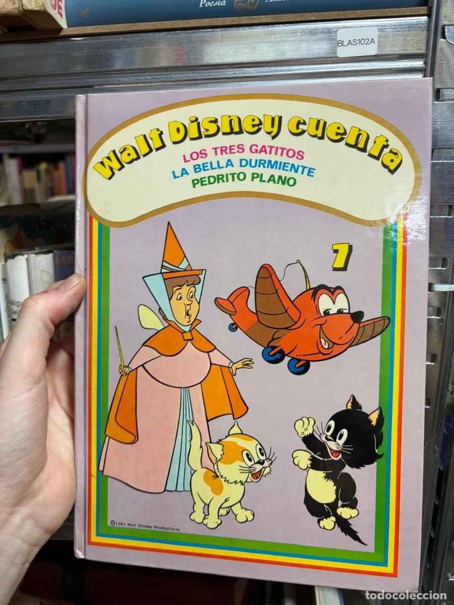Libros de segunda mano: BLAS102A &mdash; Walt Disney &mdash; WALT DISNEY CUENTA: LOS TRES GATITOS / LA BELLA DURMIENTE / PEDRITO PLANO
