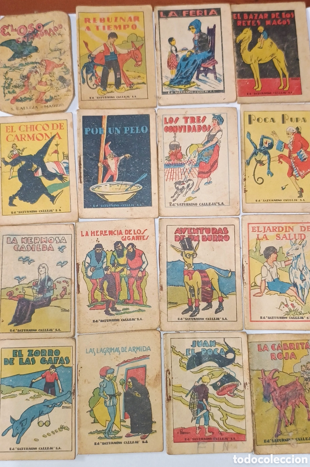 Libros de segunda mano: Cuentos de Calleja comprados en su &eacute;poca