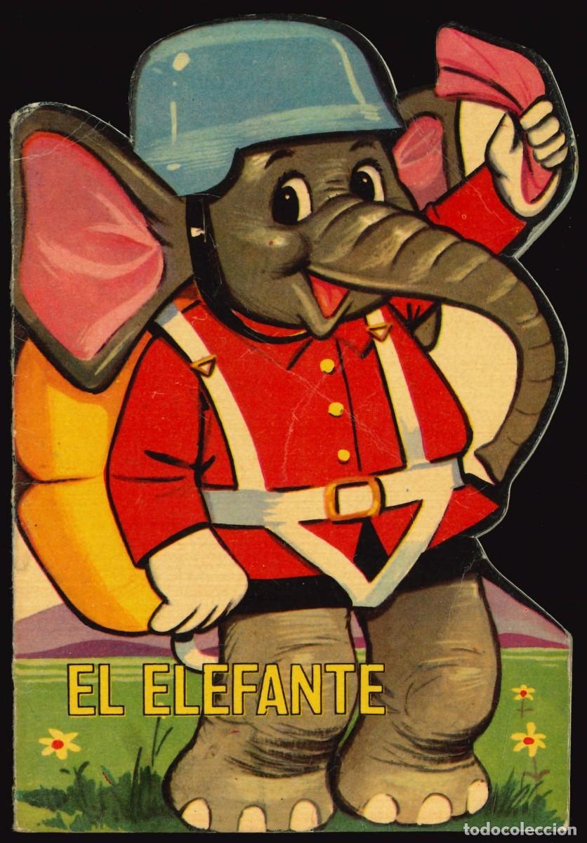 Libros de segunda mano: CUENTOS PEQUE&Ntilde;O ZOO / N&Uacute;MERO 11 (EL ELEFANTE) CUENTO TROQUELADO