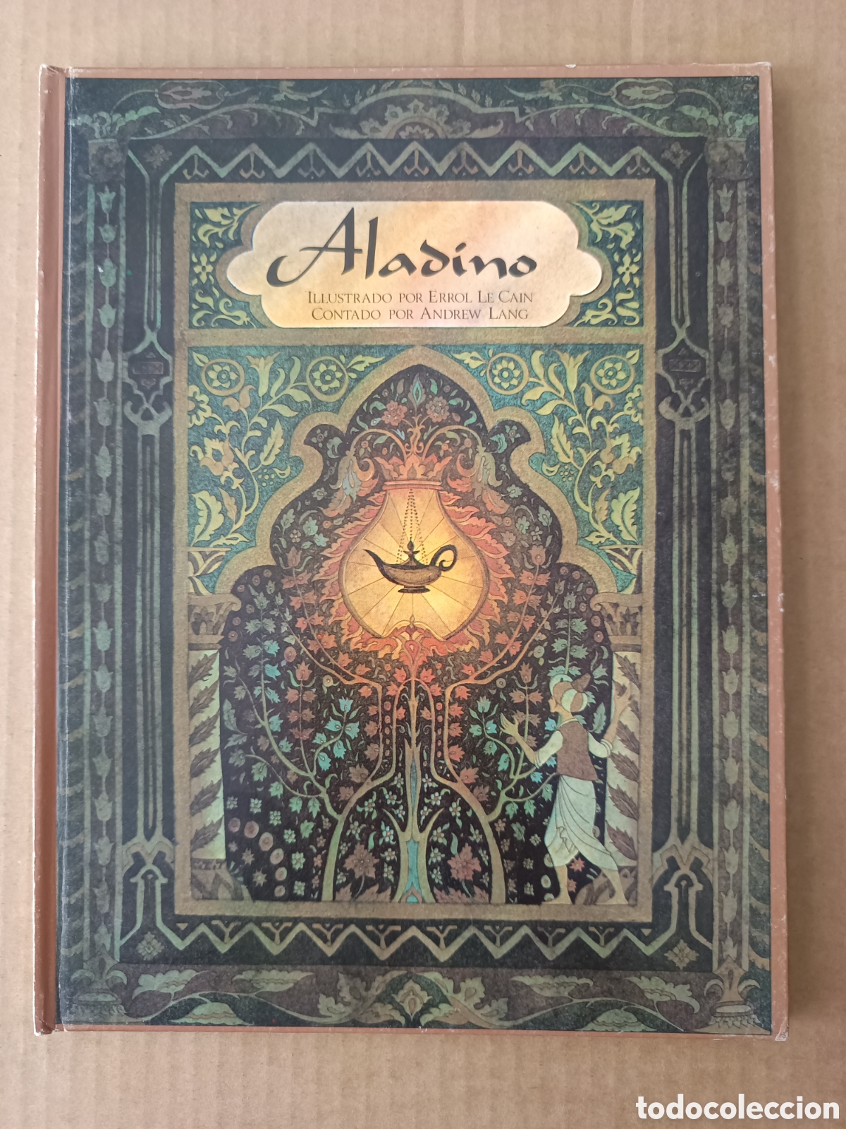Libros de segunda mano: Aladino, por Errol Le Cain y Andrew Lang (Asuri, 1983).