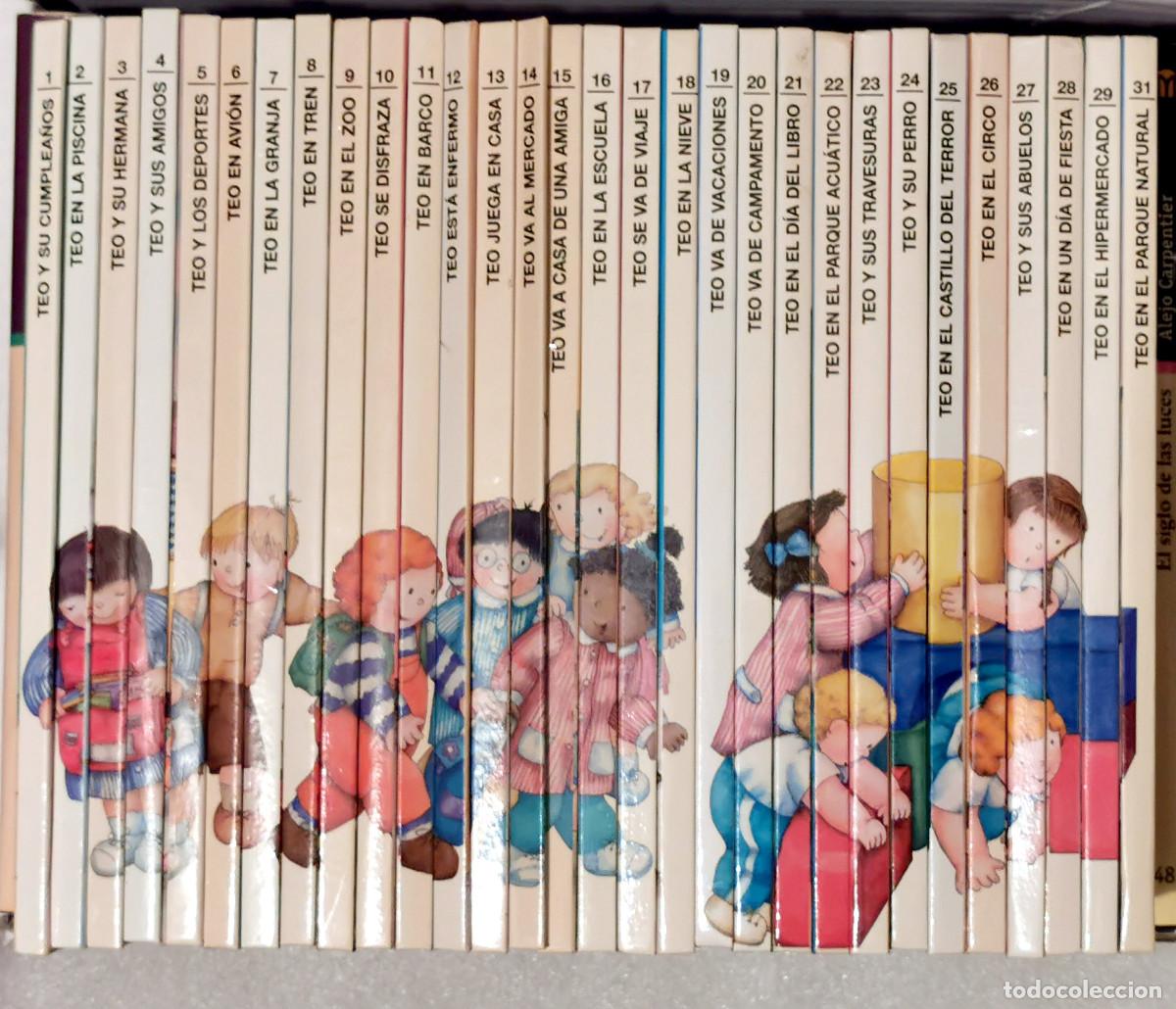 Libri di seconda mano: VIOLETA DENOU. COLECCI&Oacute;N COMPLETA TEO DESCUBRE EL MUNDO. 31 TOMOS - EL PA&Iacute;S