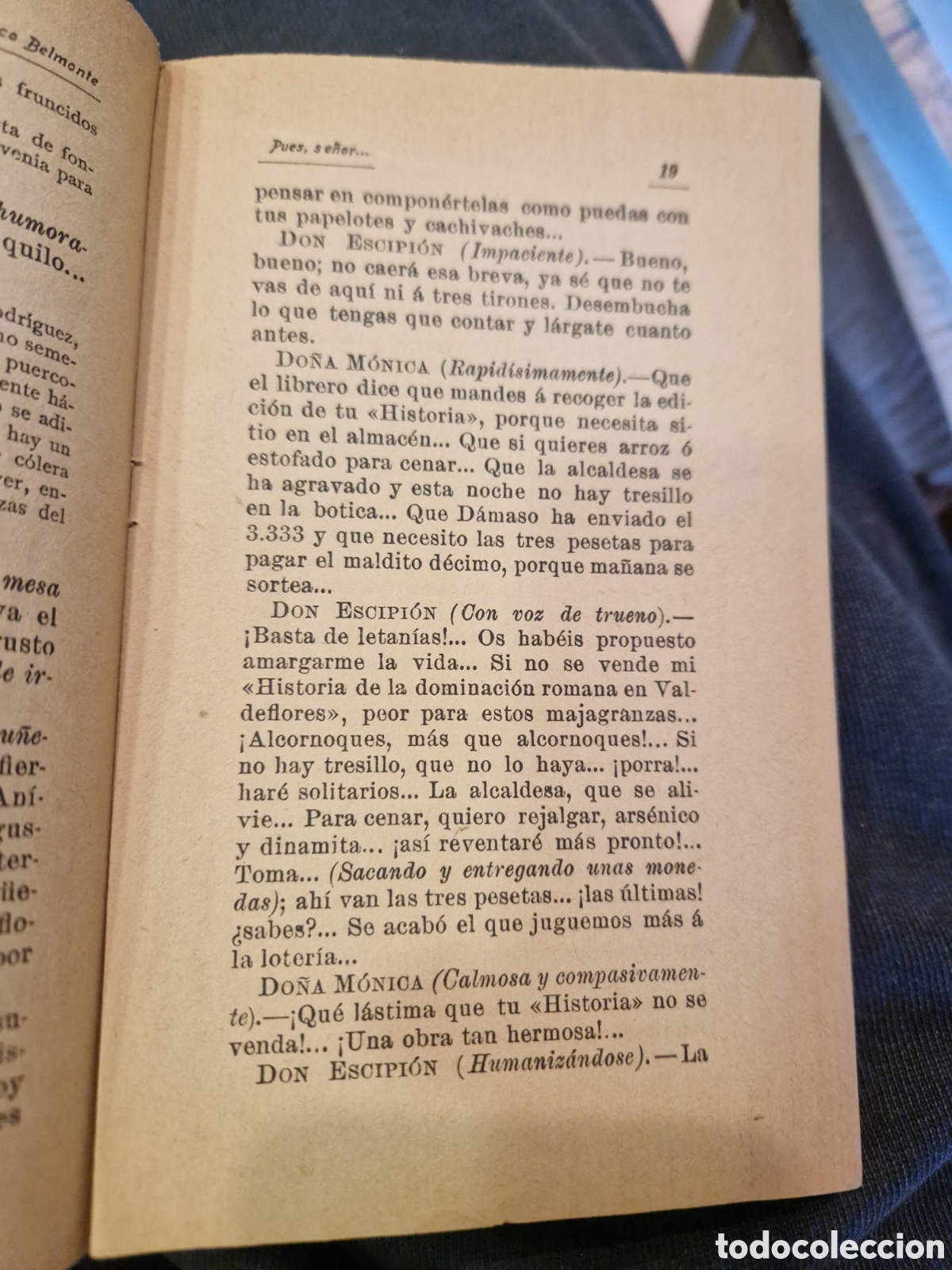 Libros de segunda mano: BLANCO BELMONTE, M.R. Pues se&ntilde;or. - Foto 2