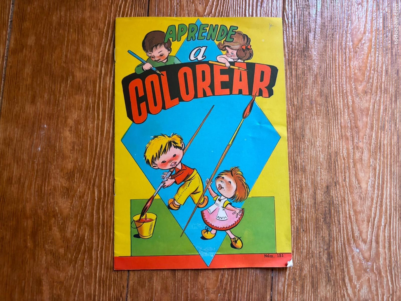 Libros de segunda mano: APRENDE A COLOREAR N&ordm; 151