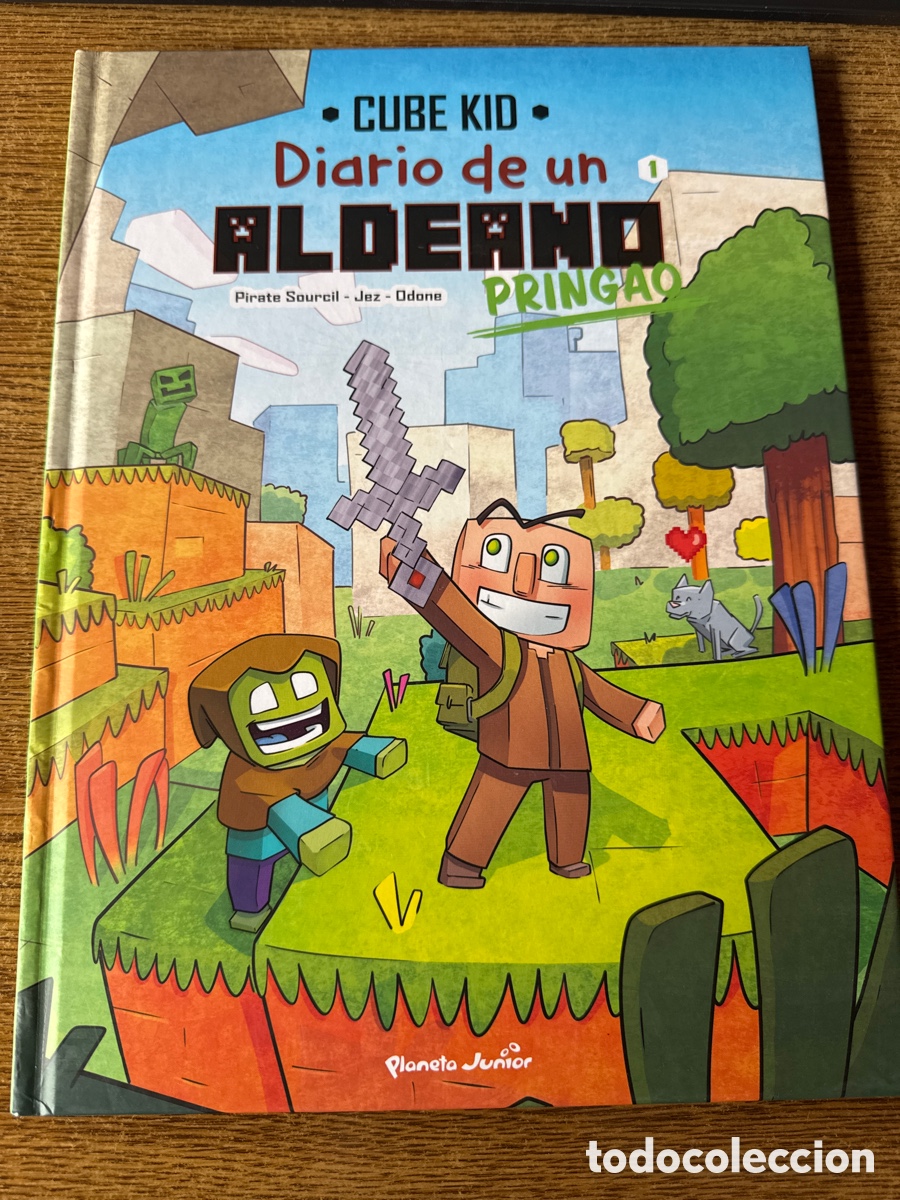 Libros de segunda mano: Diario de un aldeano pringao. C&oacute;mic 1 Un nuevo guerrero PLANETA JUNIOR 01 / 2022 infantil