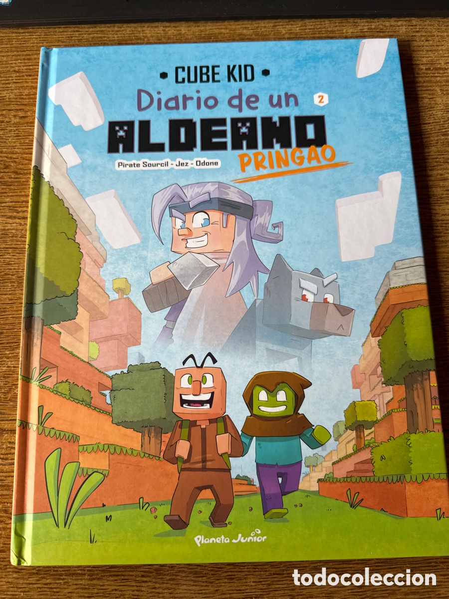 Libros de segunda mano: Minecraft. Diario de un aldeano pringao. C&oacute;mic 2 Un paseo por el Nether Cube Kid PLANETA 01/2022