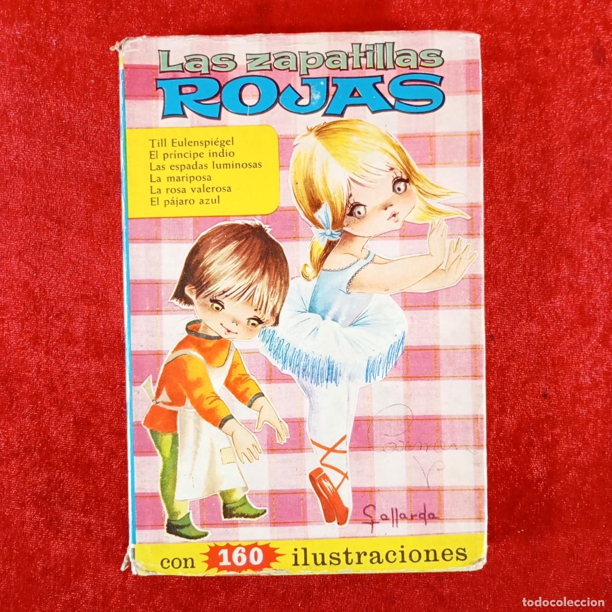 Libros de segunda mano: LAS ZAPATILLAS ROJAS - CON 160 ILUSTRACIONES - BRUGUERA / 1334