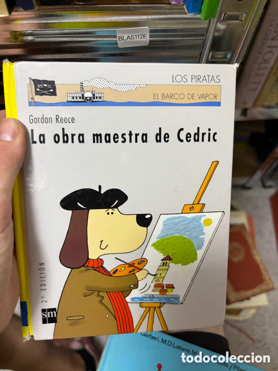 Libros de segunda mano: BLAS112E LOS PIRATAS EL BARCO DE VAPOR Gordon Reece La obra maestra de Cedric