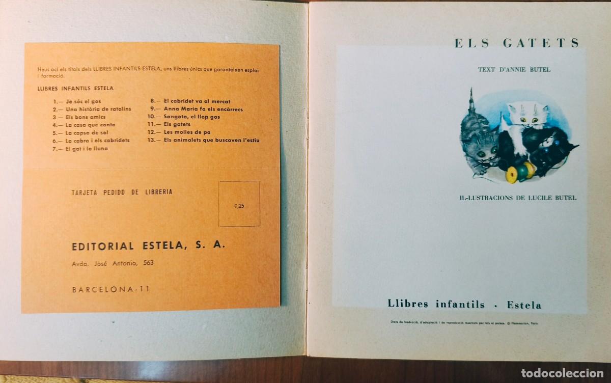 Libros de segunda mano: ELS GATETS - LIBRO INFANTIL - Foto 2