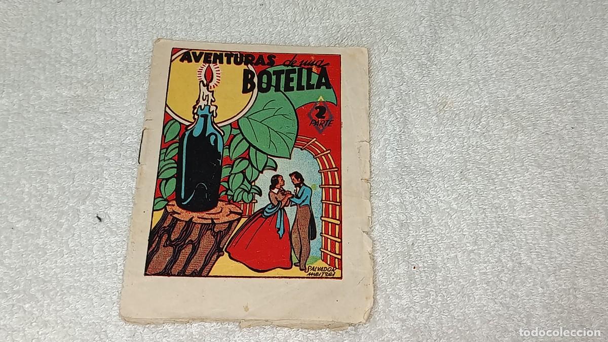 Libros de segunda mano: ANTIGUO CUENTO AVENTURAS DE UNA BOTELLA BRUGUERA PUBLICIDAD FARMACIA MARIO SERRA ALICANTE A&Ntilde;OS 40