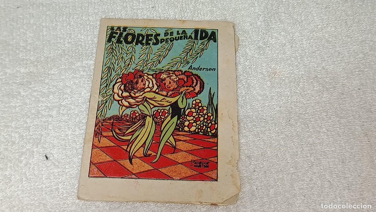 Libros de segunda mano: ANTIGUO CUENTO LAS FLORES DE LA PEQUE&Ntilde;A IDA ED. BRUGUERA PUBLI FARMACIA MARIO SERRA ALICANTE A&Ntilde;OS 40