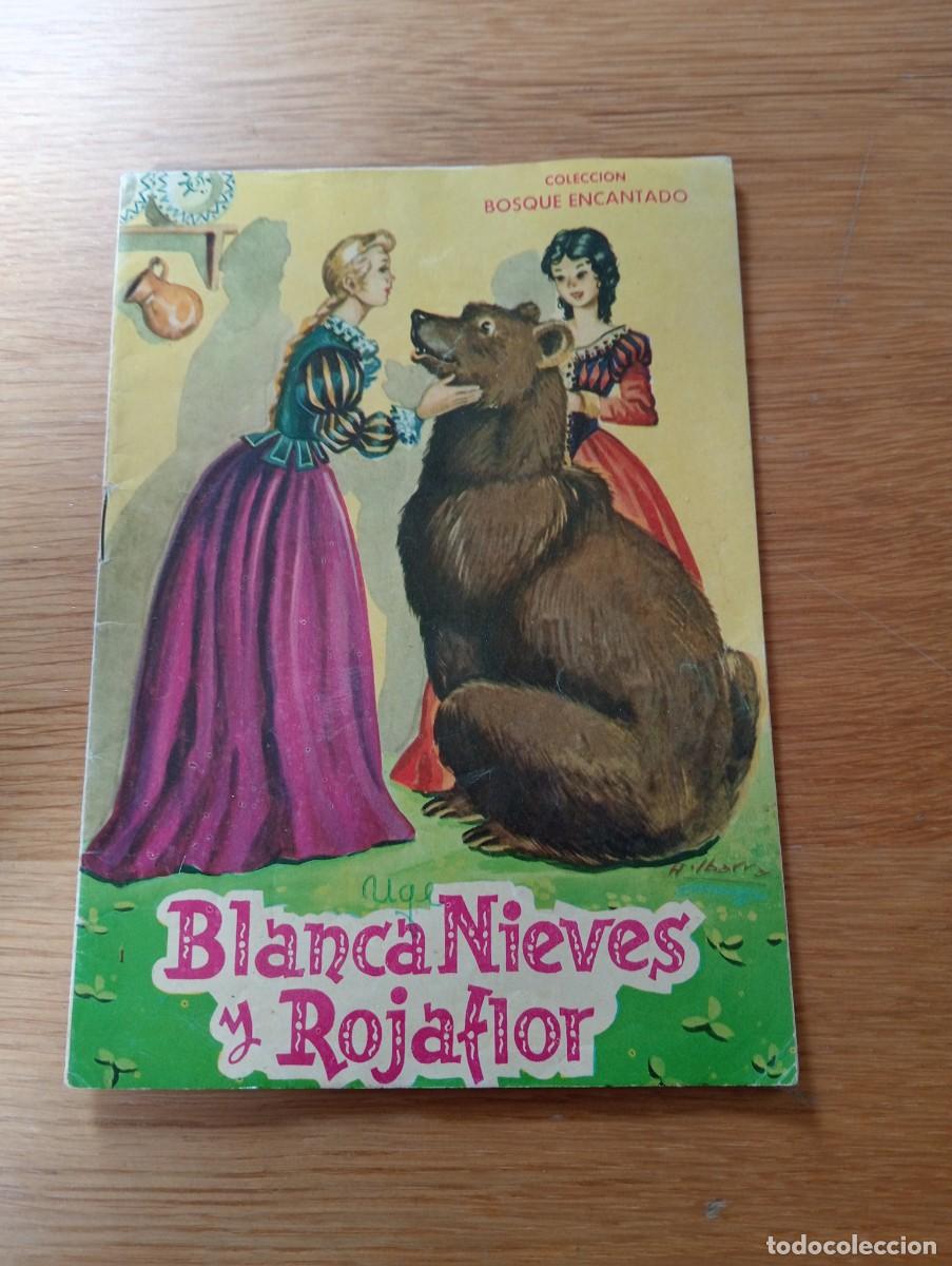 Libri di seconda mano: COLECCI&Oacute;N BOSQUE ENCANTADO N.&ordm; 1 (DE 30). BLANCANIEVES Y ROJAFLOR. GRAPA. ED. FHER. 1960.