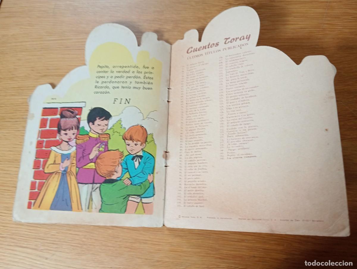 Libros de segunda mano: CUENTO TROQUELADO. PEPITO EL ENVIDIOSO. GRAPA. EDICIONES TORAY. 1965. - Foto 7