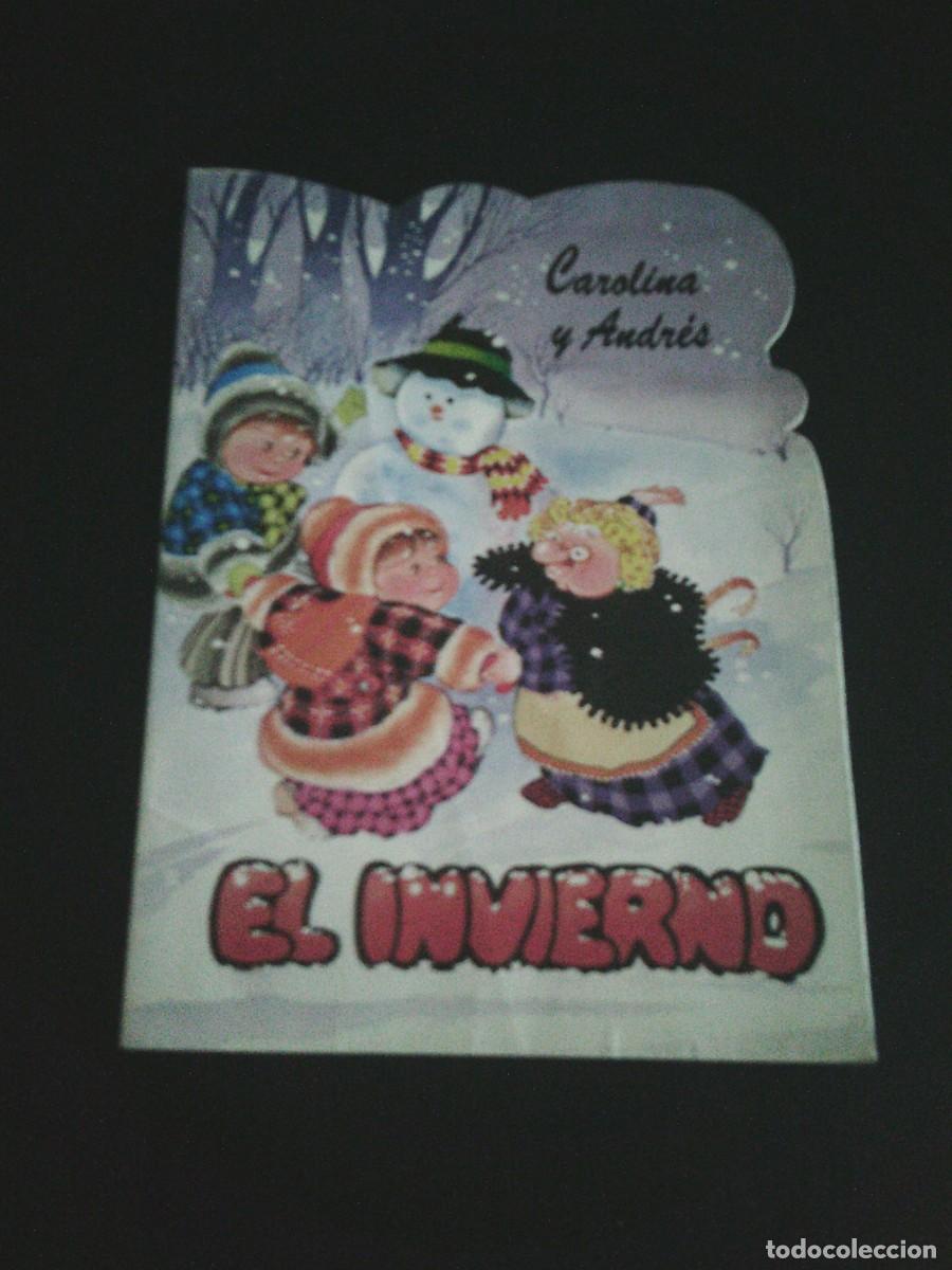 Libros de segunda mano: CAROLINA Y ANDRES - EL INVIERNO - COLECCION TROQUEL - SUSAETA EDICIONES - BUEN ESTADO -CJ 253
