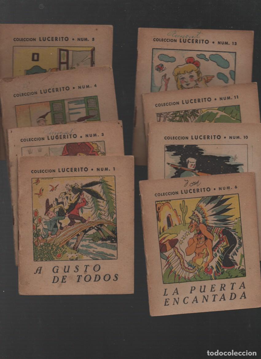 Libros de segunda mano: LOTE DE 8 EJEMPLARES DE LA COLECCION LUCERITO. VER NUMEROS... EDITORIAL LUCERO