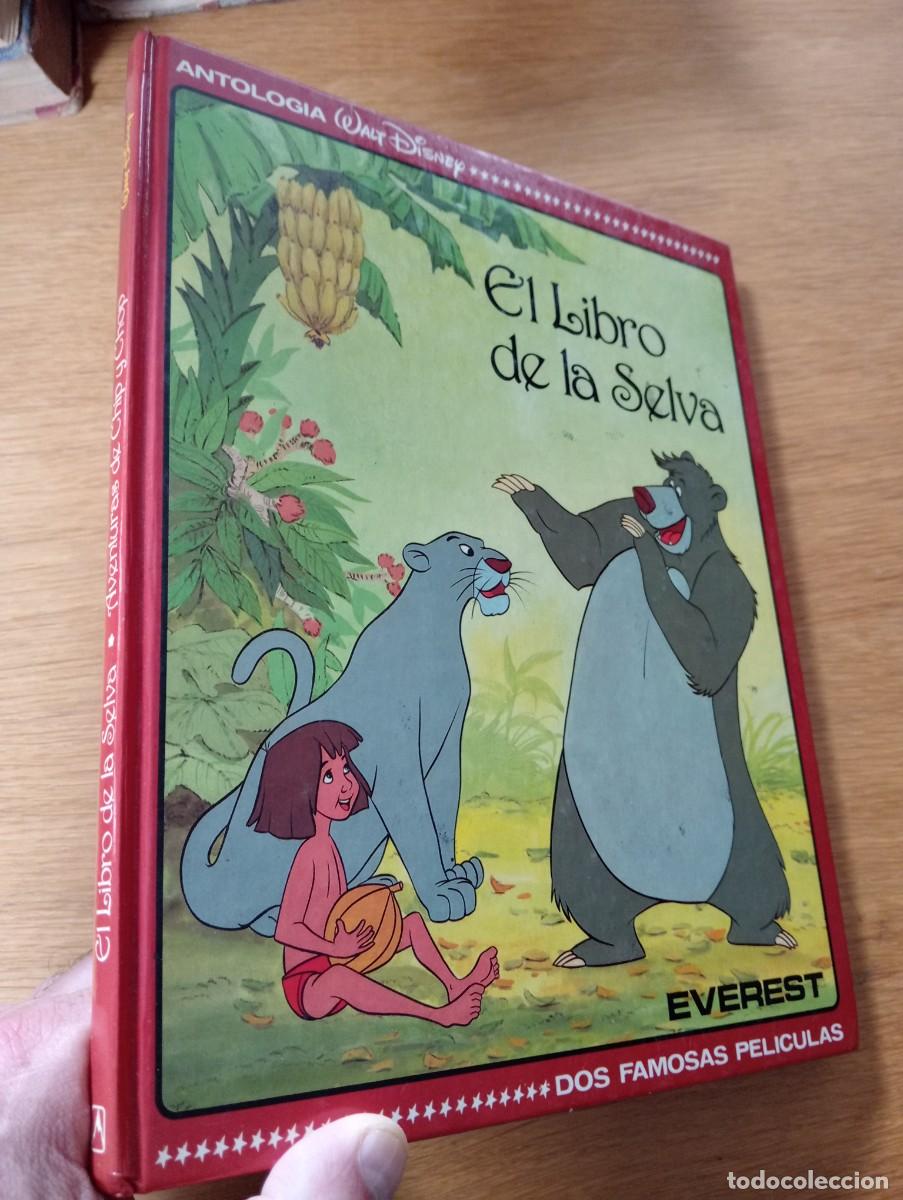 Gebrauchte B&uuml;cher: EL LIBRO DE LA SELVA / AVENTURAS DE CHIP Y CHOP. CARTON&Eacute;. ANTOLOG&Iacute;A WALT DISNEY. EVEREST. 1985.