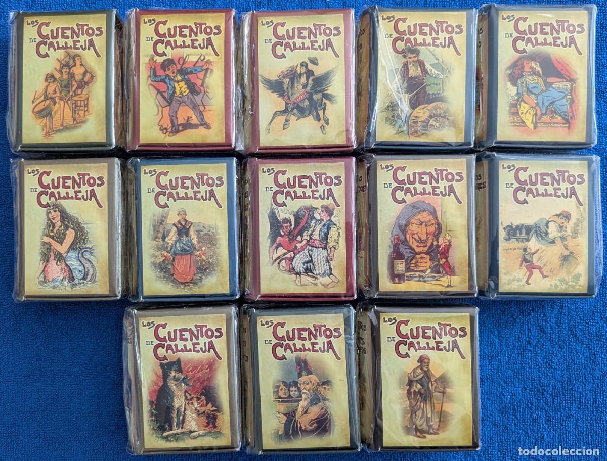 Libros de segunda mano: Lote de 13 vol&uacute;menes de mini cuentos de Calleja &iexcl;130 cuentos!