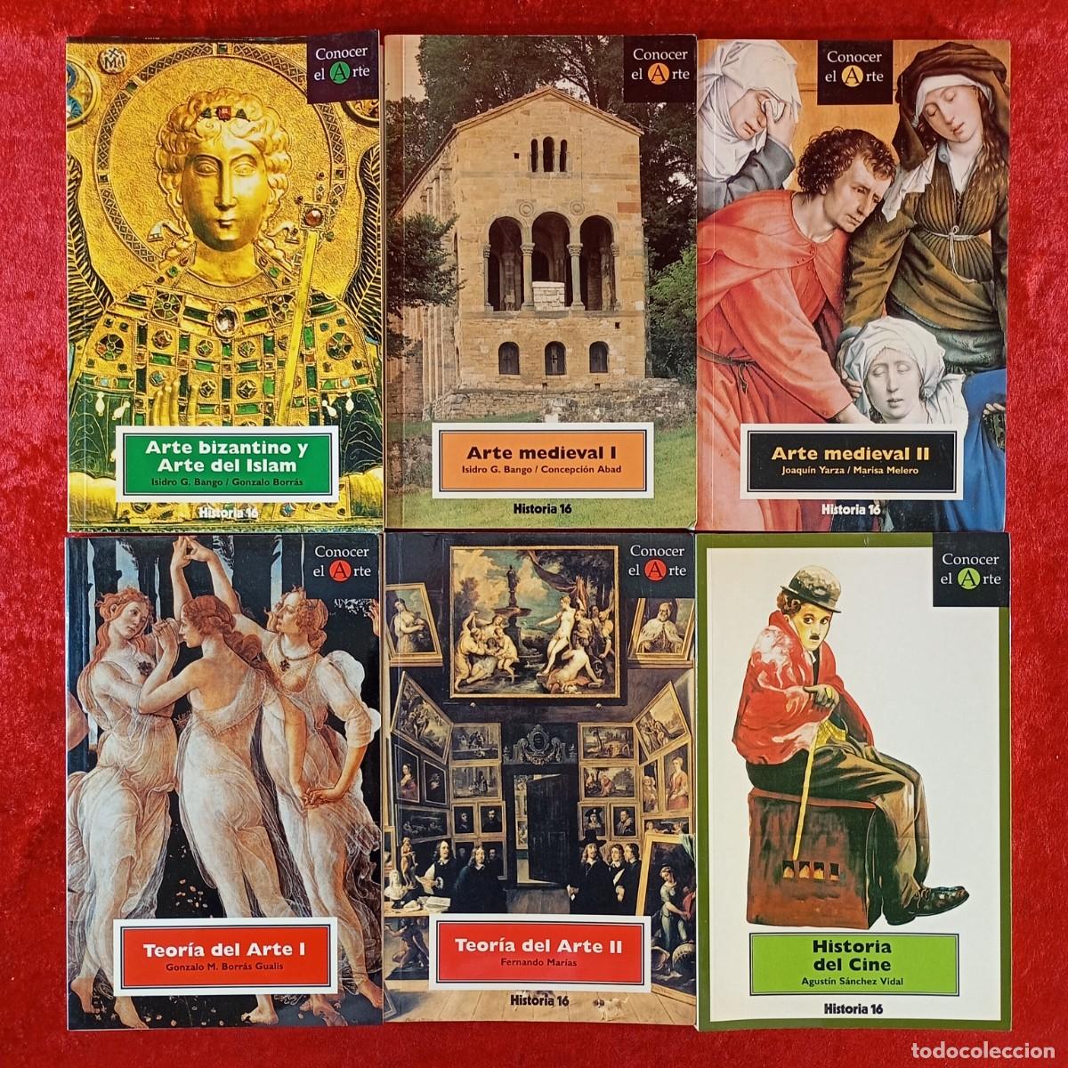 Libros de segunda mano: CONOCER EL ARTE - HISTORIA 16 - ARTE MEDIEVAL I Y II - TEOR&Iacute;A DEL ARTE I Y II - ISLAM Y CINE / 626