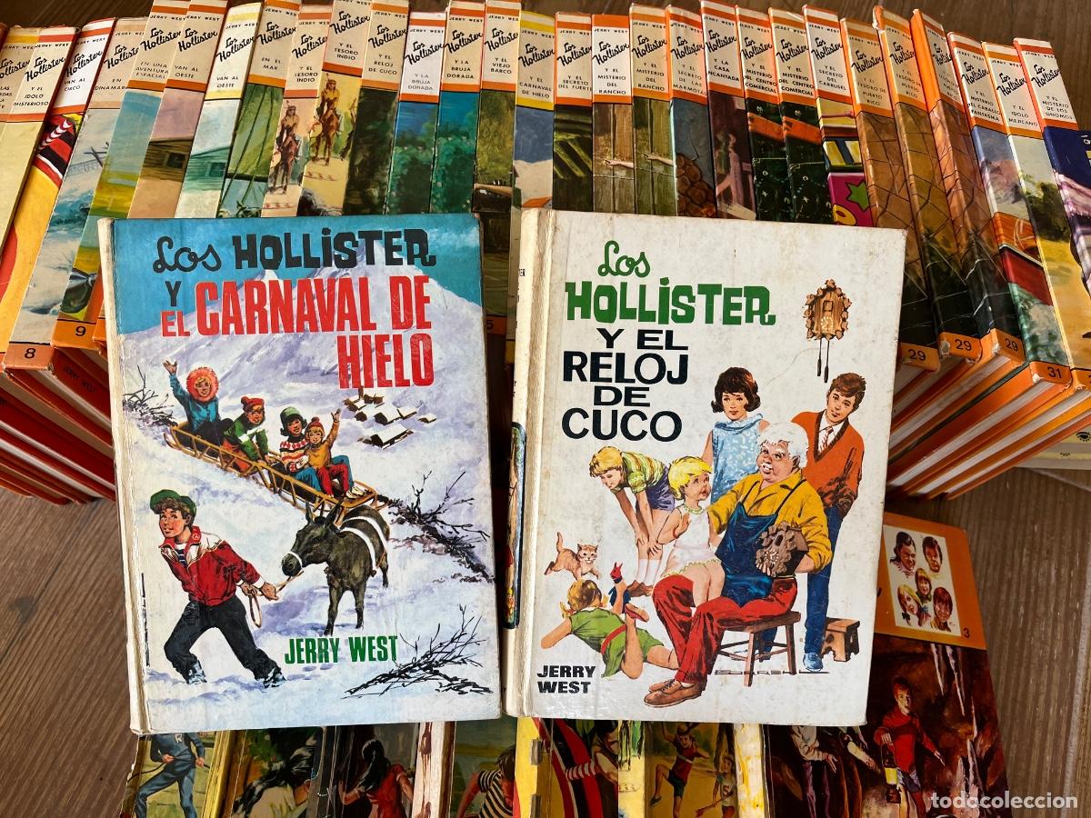 Libros de segunda mano: LOS HOLLISTER - JERRY WEST - ESPECTACULAR LOTE