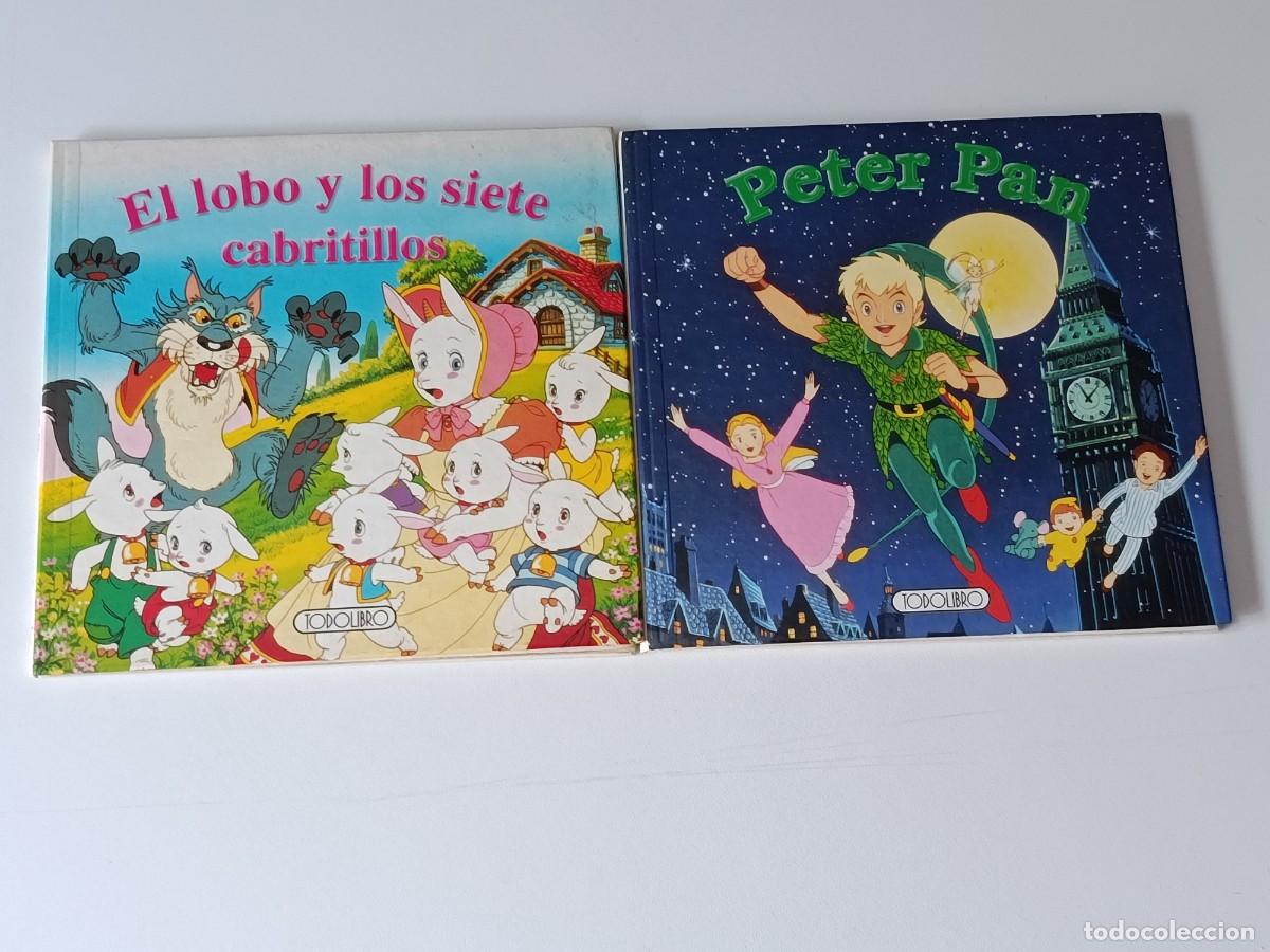 Libros de segunda mano: EL LOBO Y LOS SIETE CABRITILLOS - PETER PAN - Foto 2
