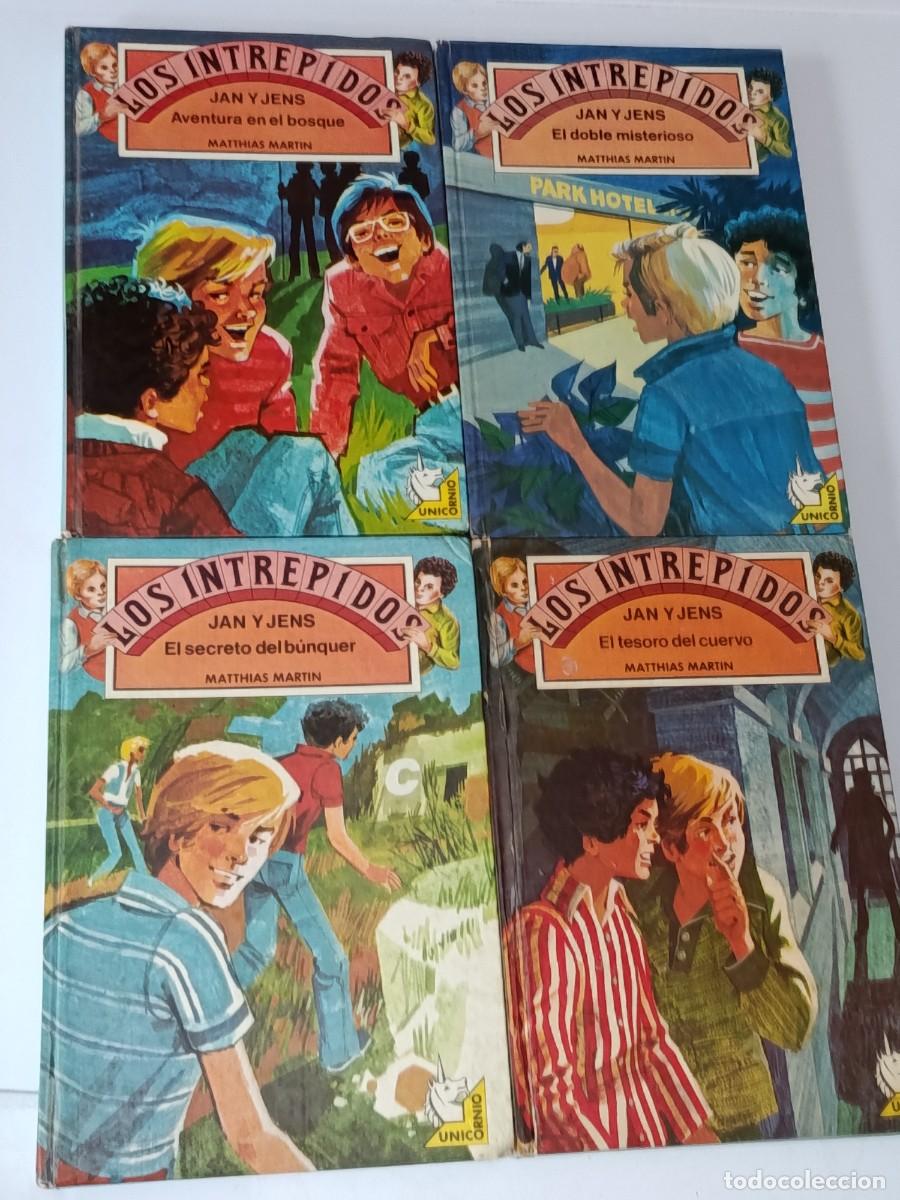 Second hand books: 4 LIBROS DE LA COLECCION INTREPIDOS